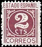 Spain 1937 Numbers 2 CTS Auburn Edifil 815
